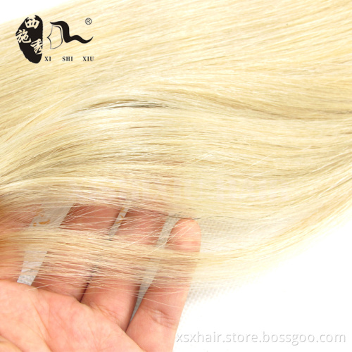 10-30inch raw Indian virgin human hair extension curly blonde clip in hair extensions